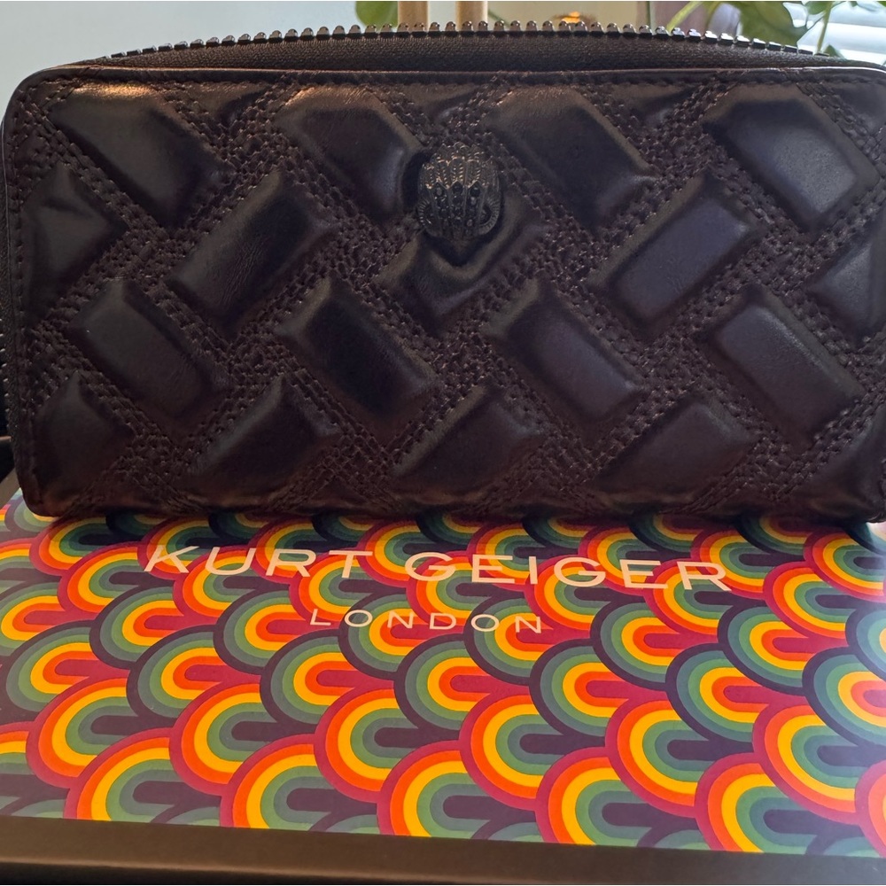 Kurt Geiger Kensington Zip Around Wallet - NWT